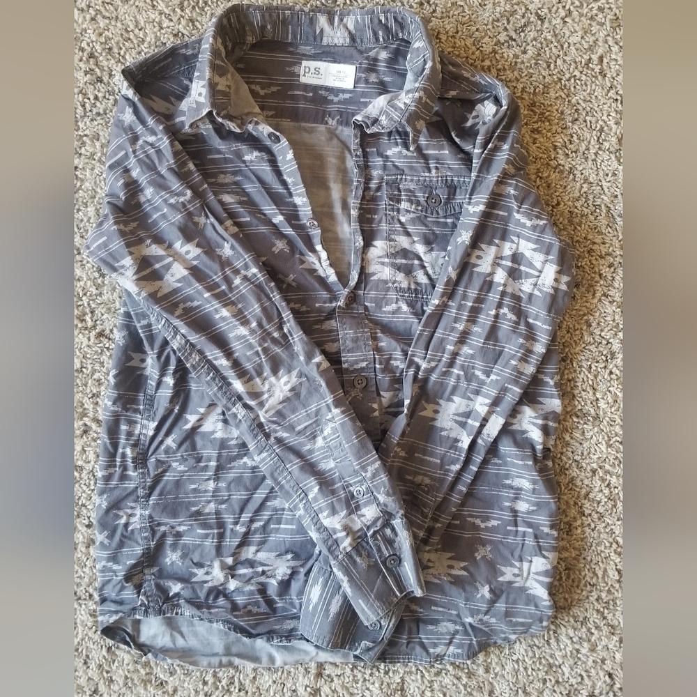 3 for $10 (on all items $10 or less in closet) P.S. Dress Shirt. Size 12.